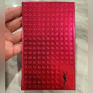 YSL beauty metallic fuchsia note book